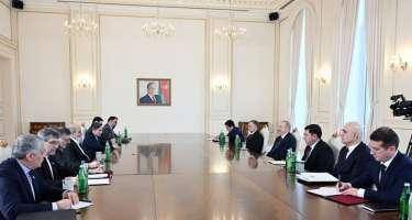 İlham Əliyev İranın Milli Təhlükəsizlik üzrə Ali Şurasının katibini qəbul etdi - FOTO