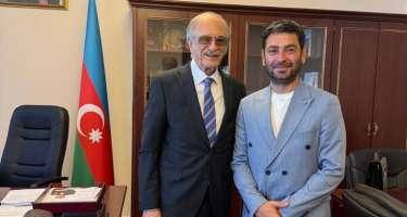 Ozan Polad Bülbüloğlu ilə bir arada - FOTO