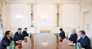 İlham Əliyev Rumıniya Parlamenti Senatının sədrini qəbul etdi  Xəbər şəkili