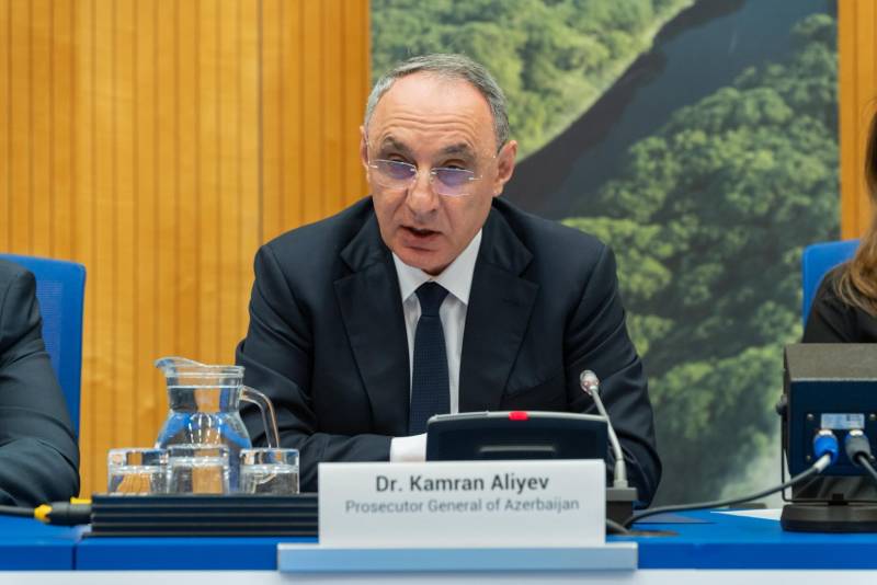 Kamran Əliyev Braziliyada “Prokurorluq orqanlarının iqlim idarəçiliyində rolu” mövzusunda plenar iclasda çıxış edəcək