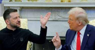 Zelenski Trampdan üzr istədi