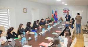 “Sosial şəbəkələrdə informasiya təhlükəsizliyi” mövzusunda növbəti  konfrans keçirilib Xəbər şəkili