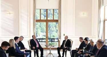 Prezident Qəbələdə Macarıstanın Baş naziri ilə görüşüb