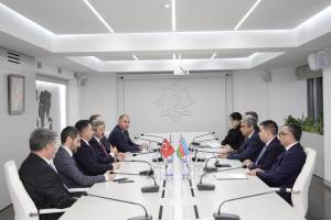 Türkiyənin Əmək və Sosial Müdafiə Nazirliyinin nümayəndə heyəti ilə görüş keçirilib (FOTO)