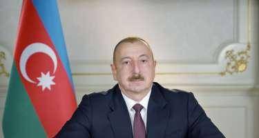 İlham Əliyev sessiya iştirakçılarına müraciət ünvanladı