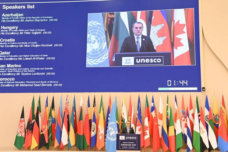 Azərbaycan XİN başçısı: UNESCO ilə əməkdaşlığın prioritet istiqamətləri süni intellekt və elmi diplomatiyadır