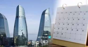 Noyabrda 12 gün iş olmayacaq - Tarixlər
