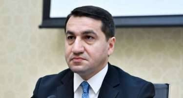 Hikmət Hacıyev Prezidentin Qazaxıstan səfərindən paylaşım etdi