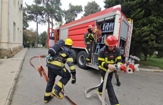 FHN Xaçmaz Mərkəzi Xəstəxanasında genişmiqyaslı təlim keçirilib Xəbər şəkili