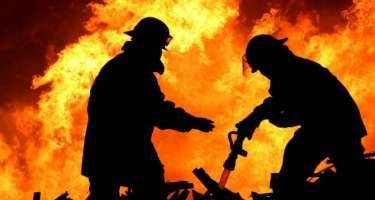 Mingəçevirdə güclü yanğın oldu