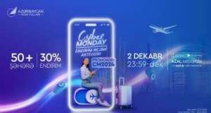 AZAL-dan "Cyber Monday" kampaniyası ilə endirimlərə davam Xəbər şəkili