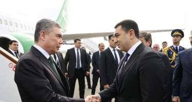 Türkmənistan Xalq Məsləhətinin sədri Azərbaycana gəldi