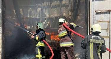 FHN "Sədərək"dəki yanğınla bağlı məlumat yaydı -YENİLƏNİB