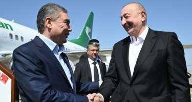 Berdiməhəmmədov Füzuliyə gəldi - FOTO