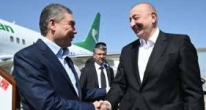 Berdiməhəmmədov Füzuliyə gəldi - FOTO