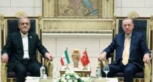 Ərdoğan Pezeşkianla danışdı