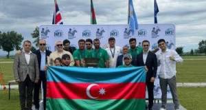 Azərbaycan millisi ilk dəfə Avropa çempionu oldu - FOTO Xəbər şəkili