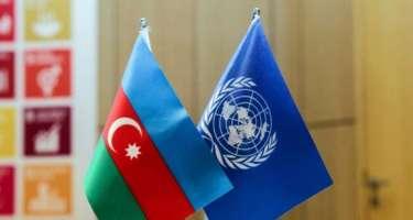 BMT-nin Bakıdakı nümayəndəliyi Azərbaycan xalqını təbrik etdi