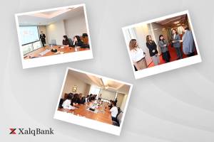 Xalq Bank Eurasian Bank və Uzpromstroybank nümayəndə heyətlərini qəbul edib (FOTO) Xəbər şəkili