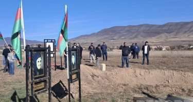 İki itkin şəhidi Xocalıda dəfn olundu -FOTO