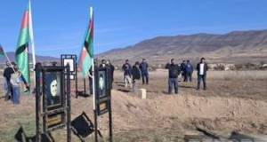 İki itkin şəhidi Xocalıda dəfn olundu -FOTO