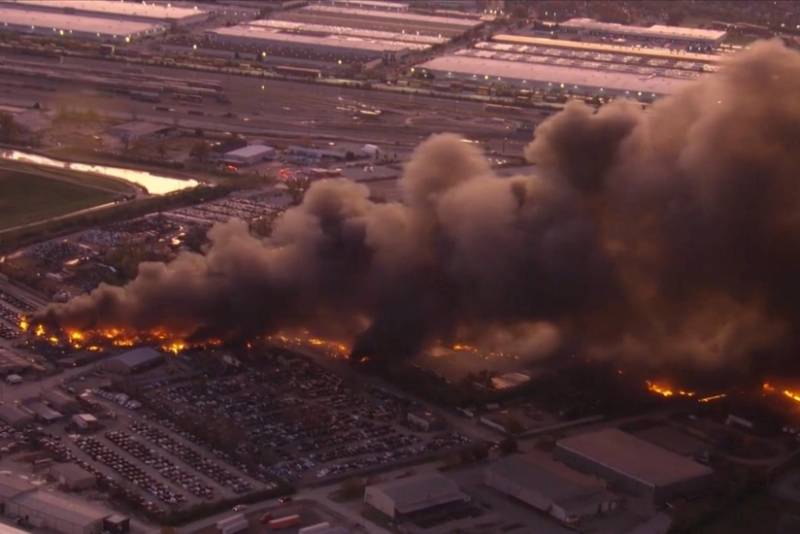 ABŞ-də yük təyyarəsi qəzaya uğrayıb