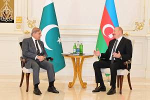 Şahbaz Şərif: Prezident İlham Əliyevlə görüşməkdən şərəf və məmnunluq duydum