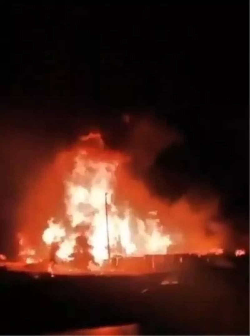 İranın Şiraz Şəhərində Qaz Doldurma Məntəqəsində Güclü Partlayış: 9 Nəfər Xəsarət Aldı