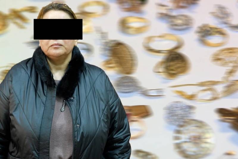 Dayə kimi çalışdığı evdən 60 min manatlıq qızıl oğurlamaqda şübhəli bilinən qadın saxlanılıb