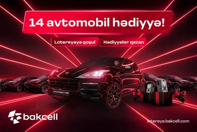 "Bakcell"in meqa lotereyasında 5-ci avtomobili sən qazan! Son saatlar!