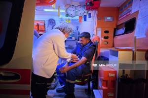 Naxçıvanda yanacaqdoldurma məntəqəsində yanğın söndürülüb - FOTO - YENİLƏNİB-1 - VİDEO