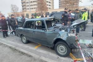 Gəncədə minik avtomobili avtobusa çırpılıb, ölən və xəsarət alanlar var - YENİLƏNİB Xəbər şəkili