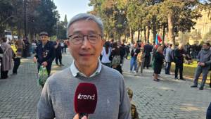 Vətən müharibəsidəki zəfər Azərbaycanın birliyini simvolizə edir - Almaniyalı turist Xəbər şəkili