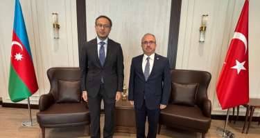 Ramil Həsən Türkiyə səfiri ilə görüşdü