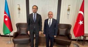 Ramil Həsən Türkiyə səfiri ilə görüşdü Xəbər şəkili