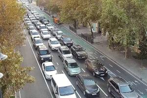 Bakıda 17 istiqamətdə tıxac var - SİYAHI Xəbər şəkili