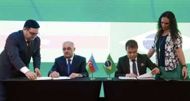  Azərbaycan və Braziliya arasında saziş imzalandı