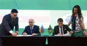 Azərbaycan və Braziliya arasında saziş imzalandı Xəbər şəkili