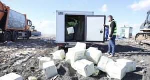 Azərbaycana gətirilmiş 480 kq dondurma məhv edildi