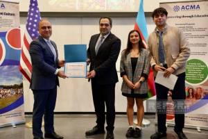 ABŞ-nin İllinoys Universitetində Azərbaycanın Zəfər Günü ilə bağlı tədbir keçirilib