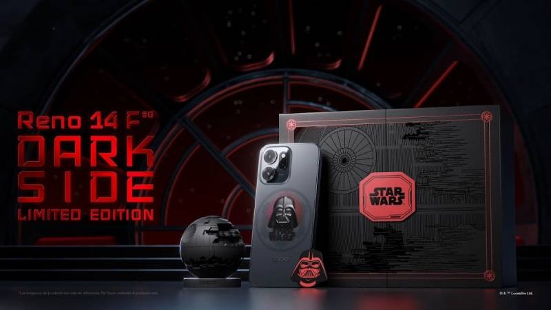 Oppo Reno14 F Star Wars Məhdud Buraxılışı: "Qara Qüvvə" Dizaynı və Ölüm Ulduzu Aksesuarları