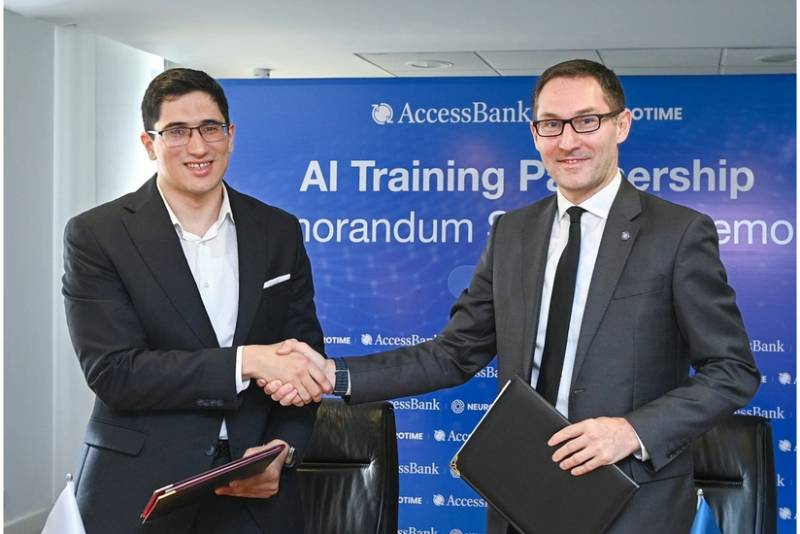 "AccessBank" və "Neurotime" süni intellekt sahəsində tədris təşəbbüsünə start veriblər