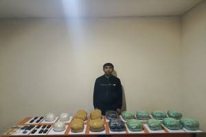 İrandan Azərbaycana PUA ilə narkotik keçirilməsinin qarşısı alınıb- FOTO