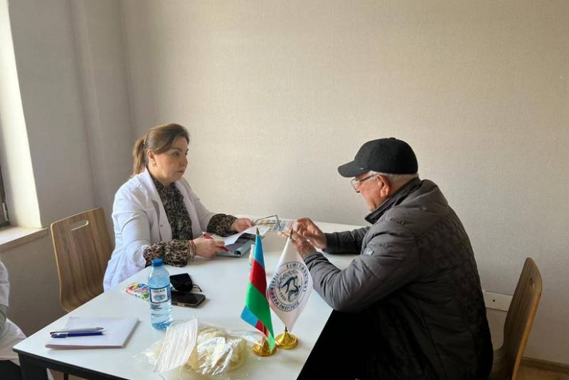 Cəbrayılda əhali üçün səyyar müayinələr keçirilib