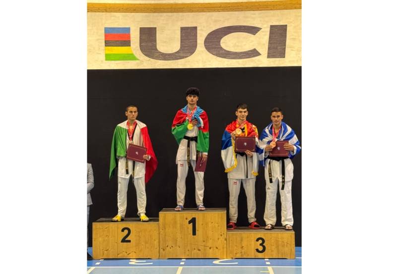 Taekvondoçularımız Avropa birinciliyində 5 medal qazanıb