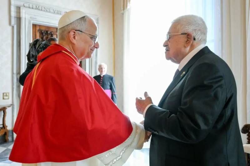 Fələstin Prezidenti Mahmud Abbas Vatikanda Papa 14. Leo ilə Qəzza və İkidövlətli Həll Yolunu Müzakirə Etdi