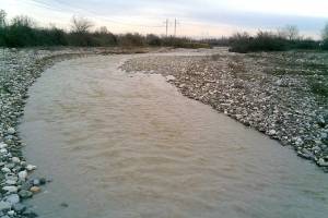 Şəkidən axan dağ çaylarında mühafizə tədbirləri aparılır Xəbər şəkili