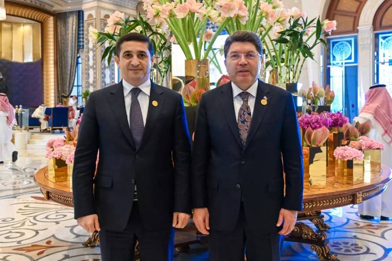 Türkiyənin Ədliyyə Naziri Yılmaz Tunç Ər-Riyadda Azərbaycanlı Həmkarı Fərid Əhmədovla Görüşüb: Əməkdaşlıq Güclənir