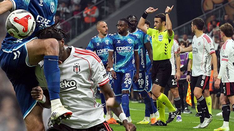 Beşiktaş-Samsunspor Oyununda Mübahisəli Qərar: VAR Hakimi Çağırdı, Lakin Penalti Ləğv Edildi