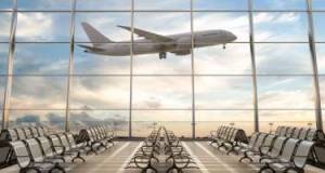 Bu hava limanında uçuşlar dayandı